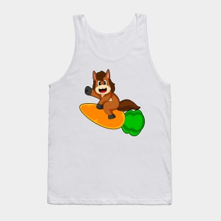 Horse Carrot Rocket Tank Top